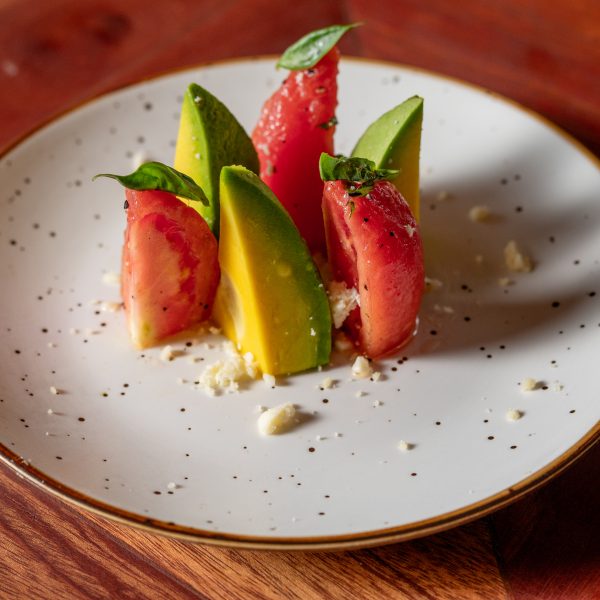 Colorful fresh fruit platter served as a light snack at Entikko Safari Lodge