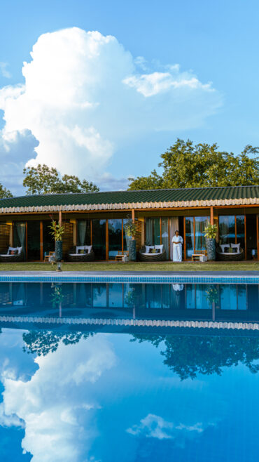 Panoramic view of Entikko Safari Lodge inside Murchison Falls National Park, Uganda
